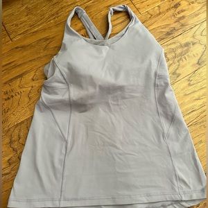 Lululemon size 10 Run Stuff your Bra tank - light purple